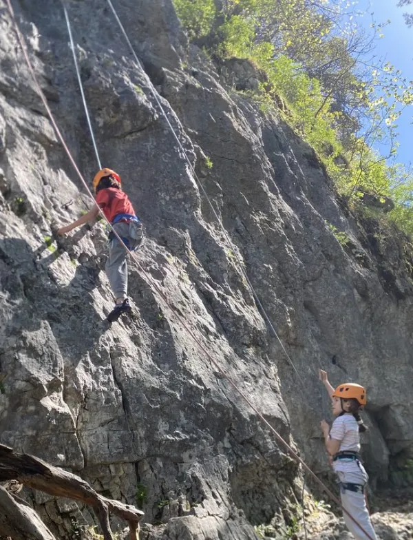 Stage d'escalade a la Grande Jeanne (7-12 ans)