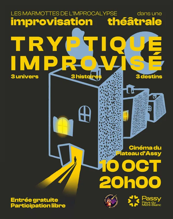 Triptyque improvisé - Théâtre d'improvisation