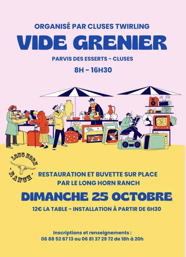 Vide Grenier du Twirling Cluses
