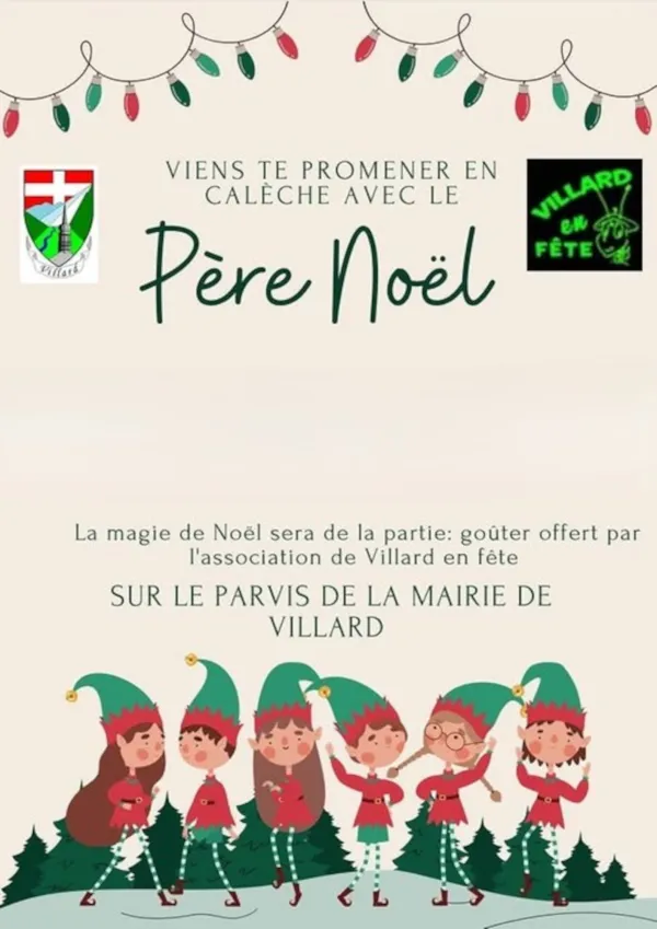 Visite du Père Noël