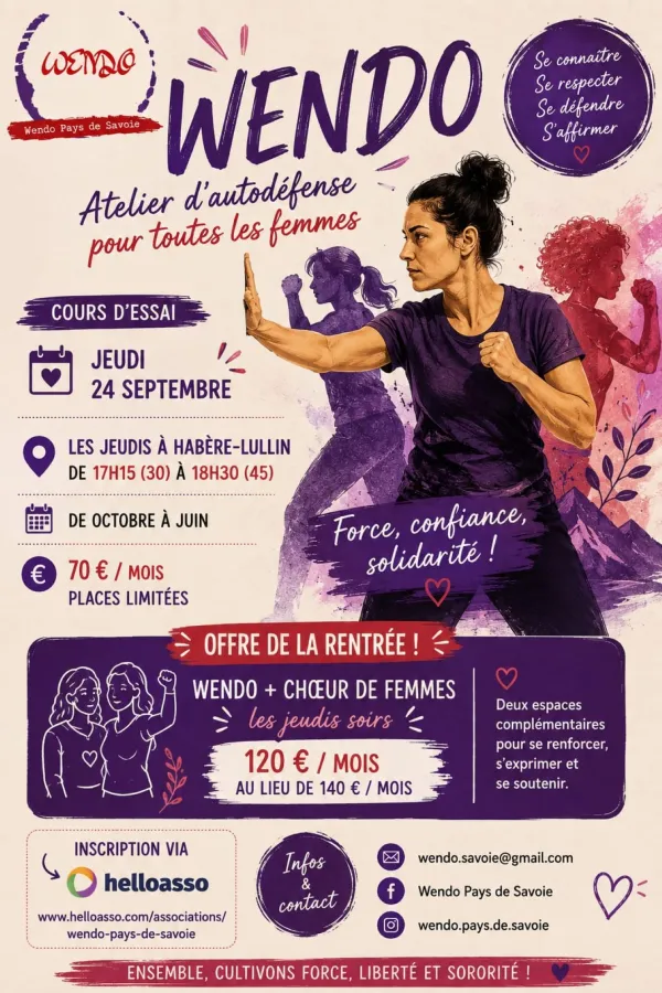 Wendo - atelier d'auto défense