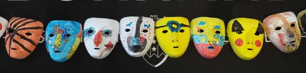 Atelier créatif : masque de carnaval