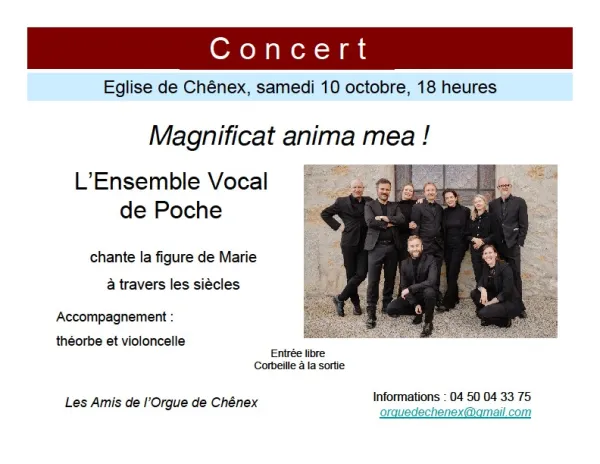 Concert : Magnificat anima mea