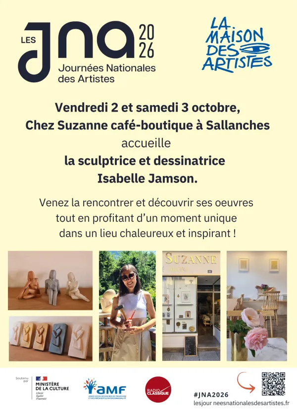 Journées Nationales des Artistes : Isabelle Jamson à Sallanches