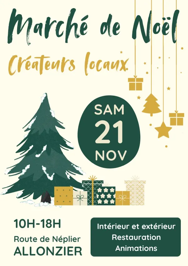 Marché de Noël : Créateurs Locaux
