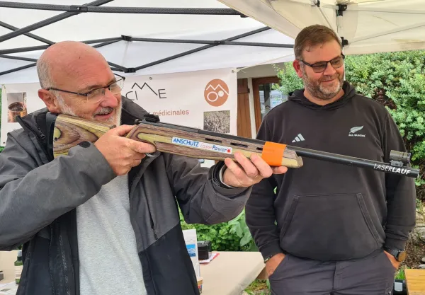 Le Foyer des Moises et le biathlon laser