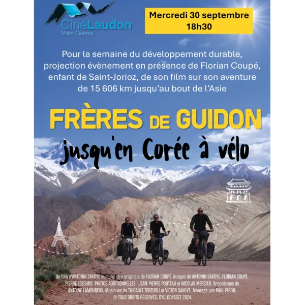 Séance du film documentaire : « Frères de Guidon »