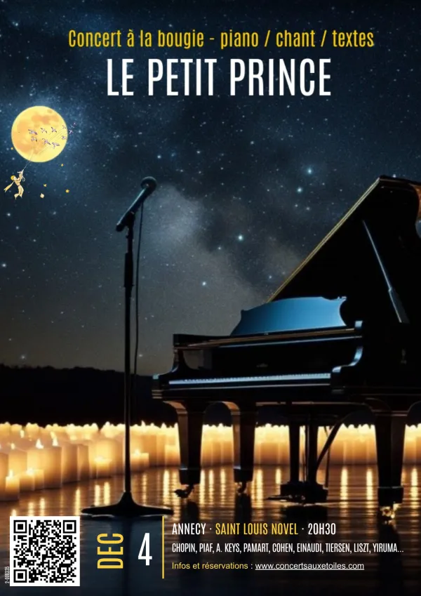 Concert : Le Petit Prince, un voyage dans les étoiles