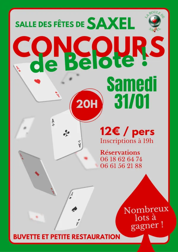 Concours de belote