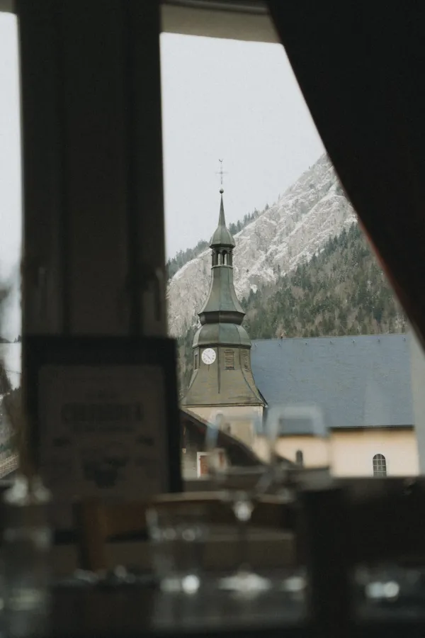 Restaurant au coeur du village