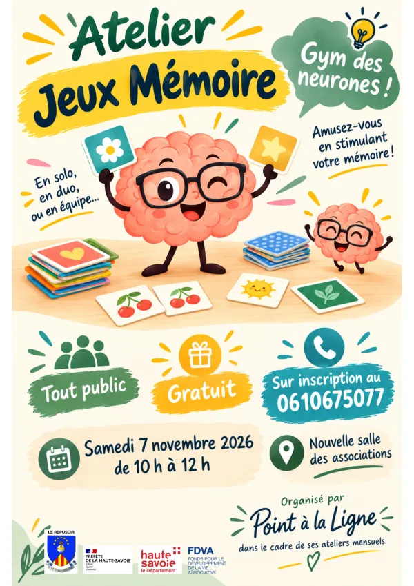 Atelier "Jeux mémoire"