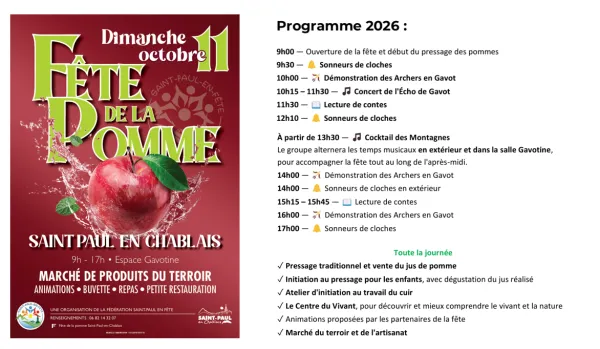 Affiche de l'évènement
