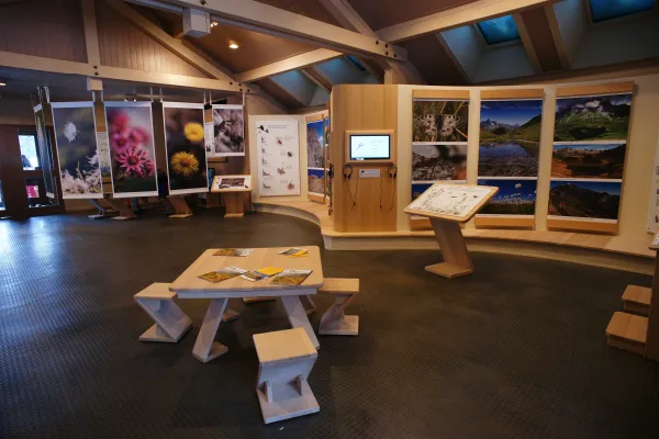 Visite de la maison de la réserve naturelle de Passy