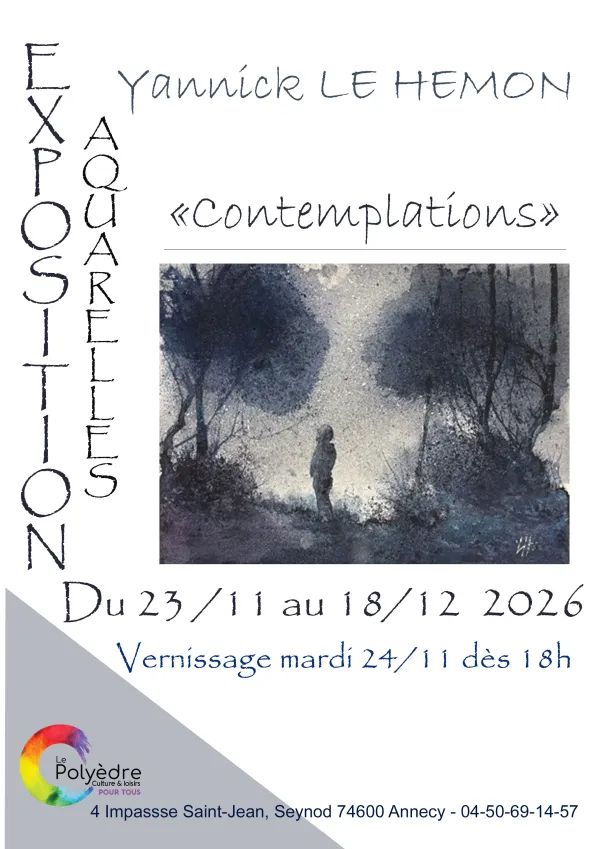 Exposition d'aquarelles "Contemplations"