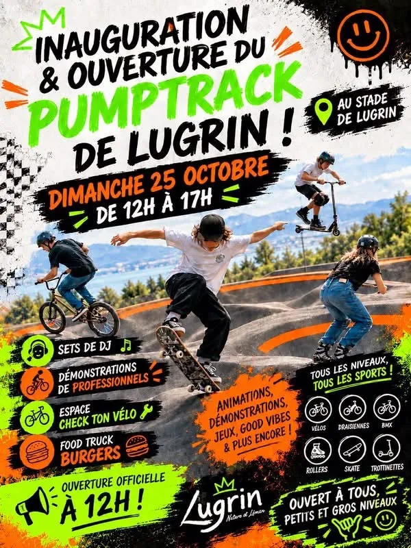 Inauguration & ouverture du pumptrack