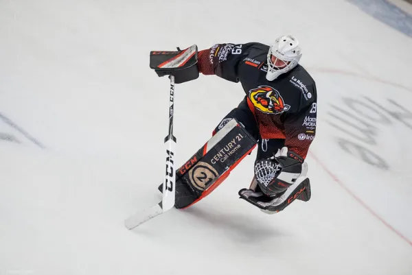 Match de championnat de hockey sur glace
