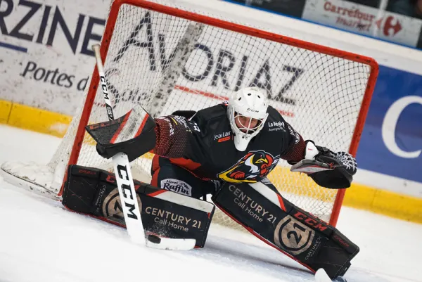 Match de championnat de hockey sur glace