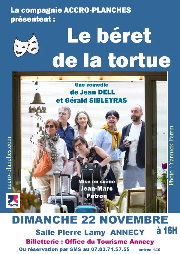Théâtre : Le béret de la tortue