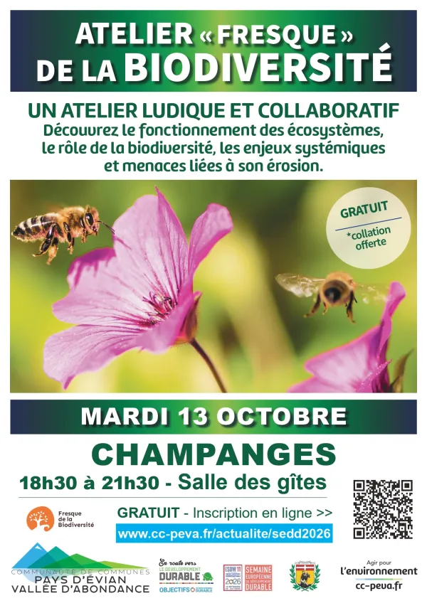Atelier Fresque de la Biodiversité
