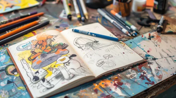 Atelier BD avec Zoéli