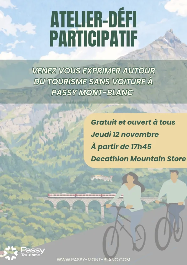 Atelier-Défi participatif sur le tourisme sans voiture