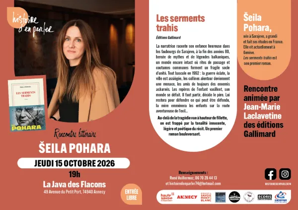 Soirée littéraire avec Seila Pohara