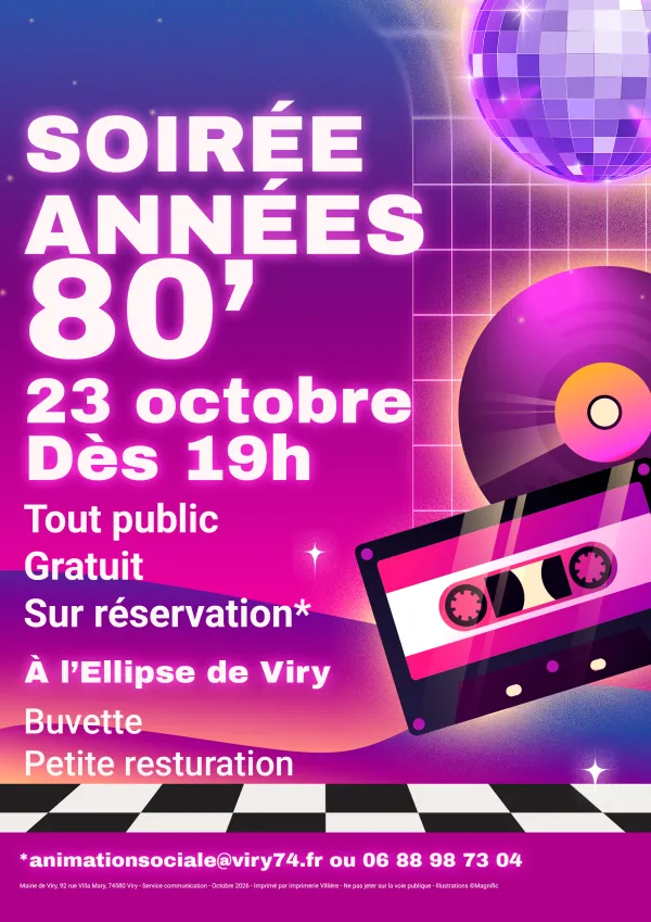 Soirée années 80