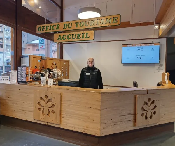 Conseillère en séjour au Bureau d'informations touristiques du Grand-Bornand Chinaillon