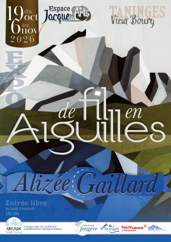 Alizée Gaillard. De Fil en Aiguille.