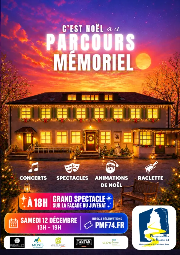 C'est Noël au Parcours Mémoriel !