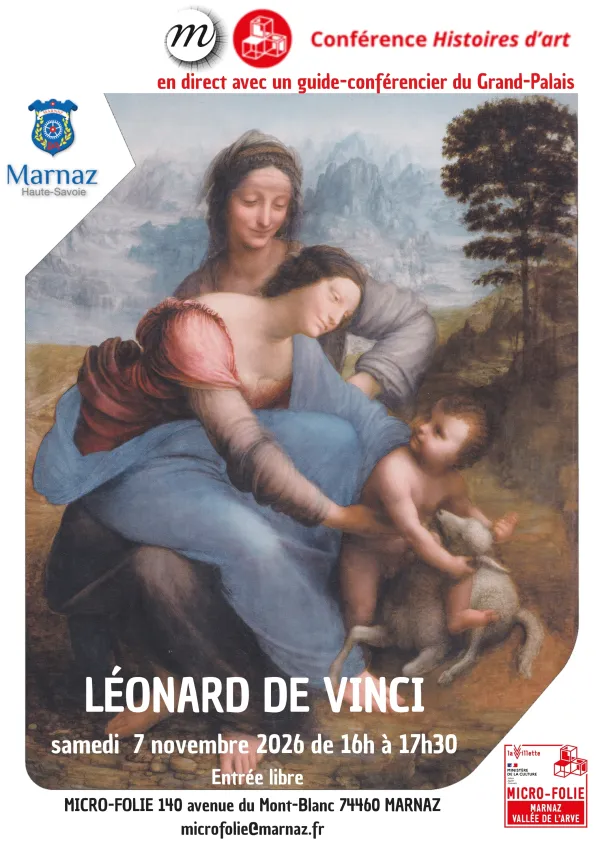 Conférence Histoires d'art en direct avec Le Grand-Palais : « Léonard de Vinci »