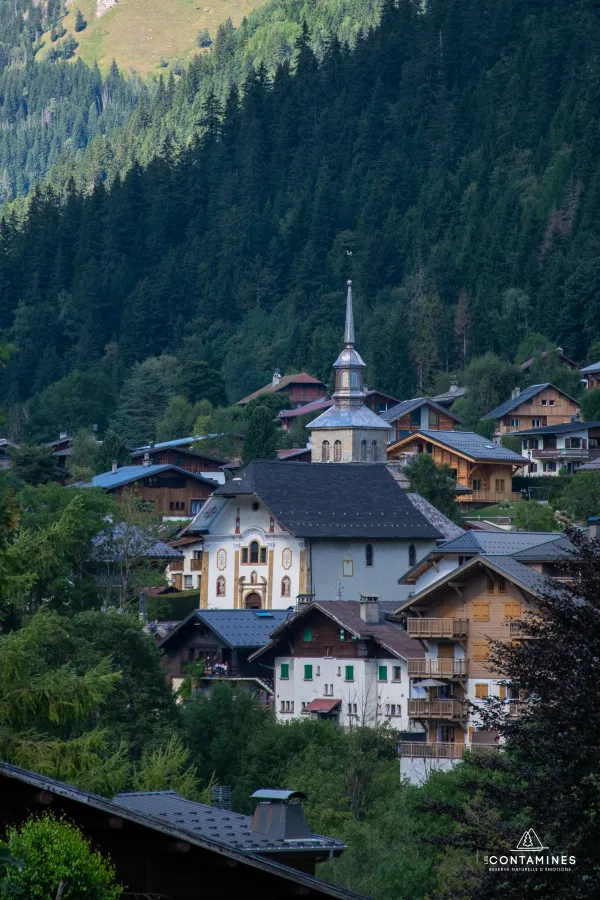 Le village des Contamines Montjoie