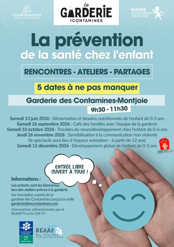 Ateliers de prévention de la santé chez l'enfant