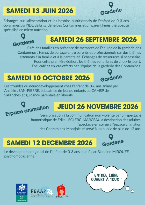 Atelier de prévention de la santé chez l'enfant_Les Contamines-Montjoie