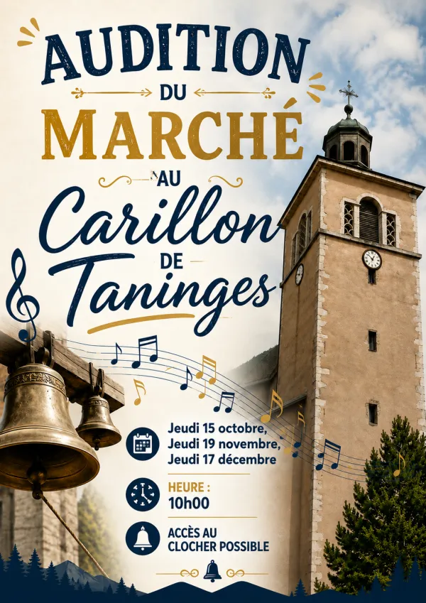 Audition du marché au carillon de Taninges