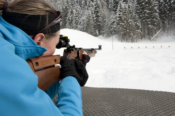 Biathlon aux Contamines