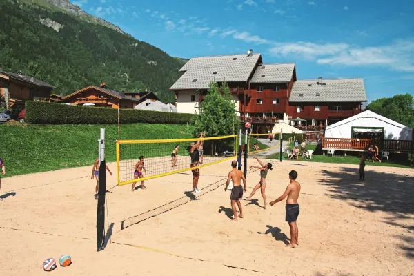 Les terrains de beach volley