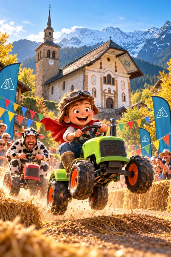Course de tracteurs à pédales