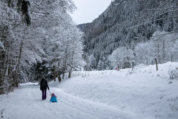 Le chemin du Praz