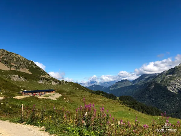 Le refuge des prés aux Contamines, superbe randonnée face au Mont Blanc, au coeur de la réserve naturelle des Contamines