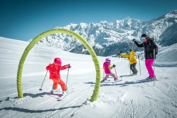 Le parcours ludique pour petits et grands au coeur du domaine skiable des Contamines