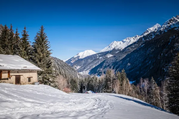 Le panorama sur la vallée des Contamines