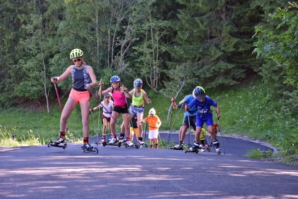Ski roue avec Alpinum aux Contamines Montjoie