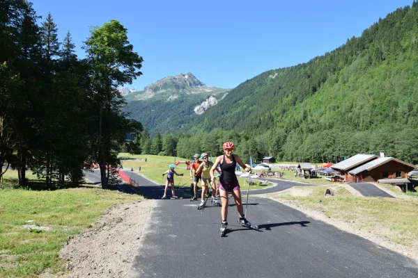 Ski roue avec Alpinum aux Contamines Montjoie