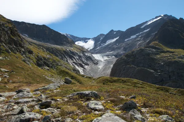 Le glacier de Tré la Tête