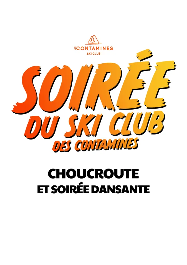 Soirée du ski club : choucroute et soirée dansante