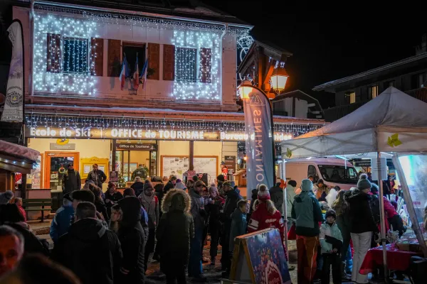 Soirée du nouvel an_Les Contamines-Montjoie