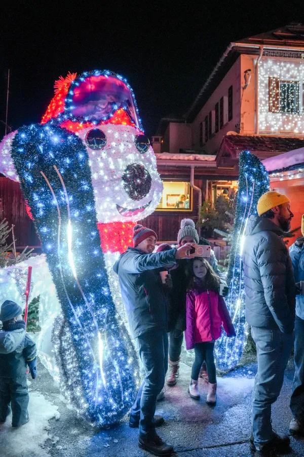 Soirée du nouvel an_Les Contamines-Montjoie
