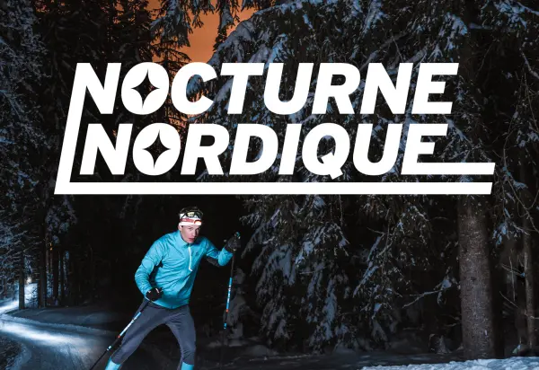 Ski nordique en nocturne by Lagolight
