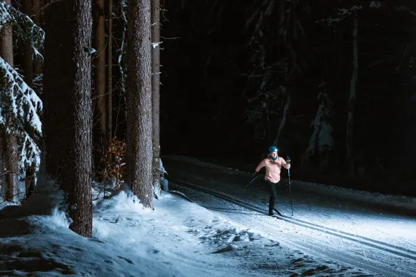 Ski Nordique en nocturne Le Grand-Bornand